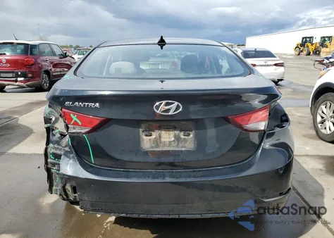 2016 Hyundai Elantra Se из США, поврежденный, VIN 5NPDH4AE8GH754417